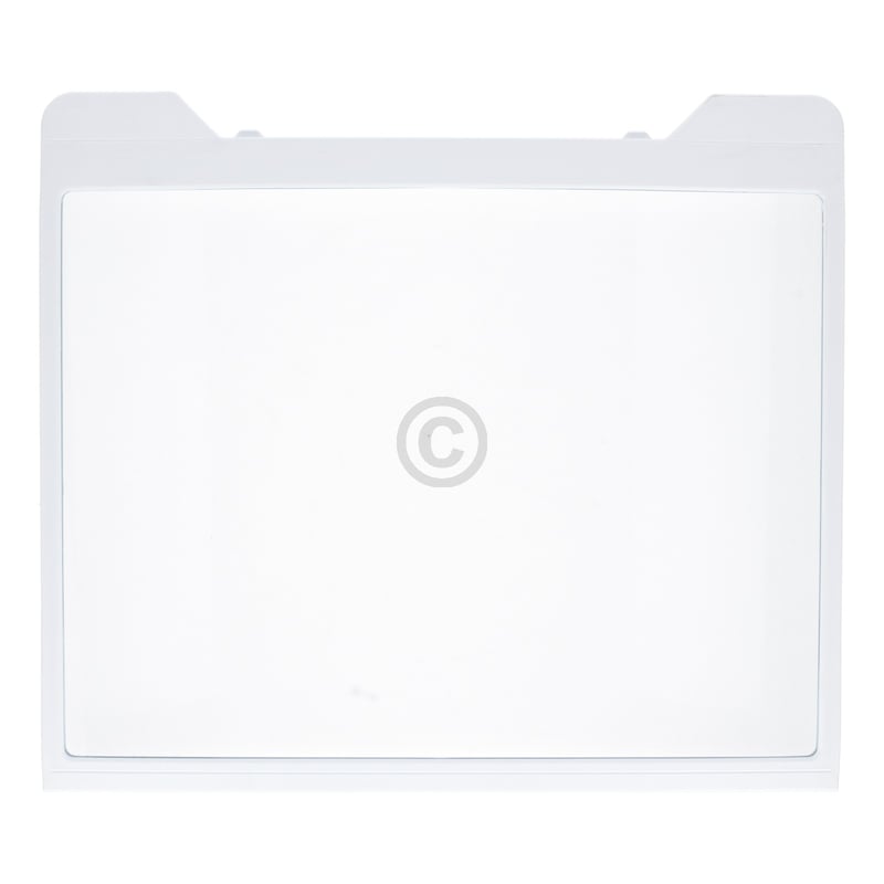Glasplatte oben für Gefrierteil SAMSUNG DA67-04253A 440x385mm mit Rahmen für KühlGefrierKombination