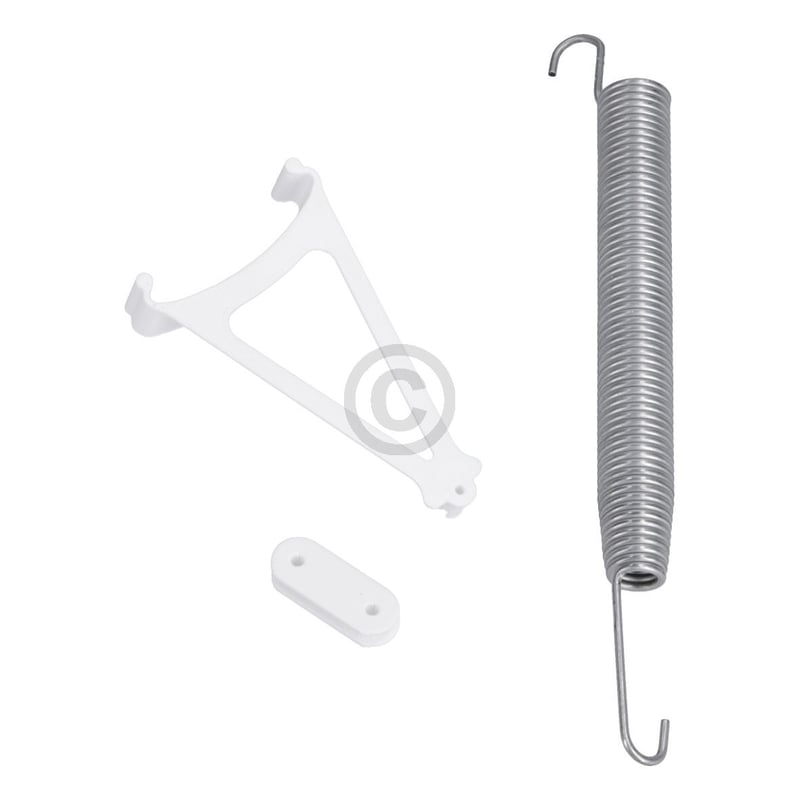 Türscharnierfeder rechts / links wie BOSCH 00188097 für Geschirrspüler