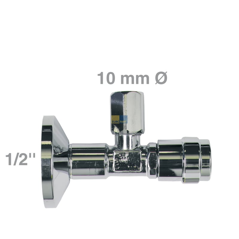 Eckventil 1/2"x10mm