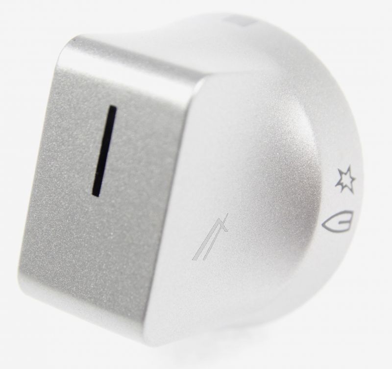 Kochfeld-Einstellknopf, silberfarben (3550377240)