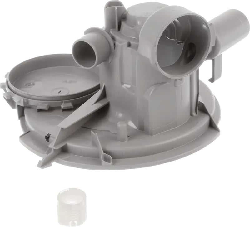 Pumpentopf für Waschmaschine Bosch 00677359 Wasserzulauf