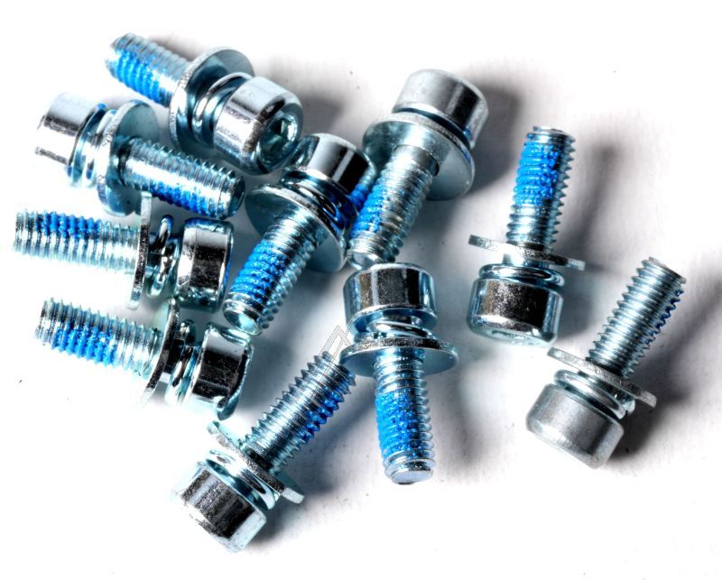 Zylinderschrauben mit Innensechskant und Feder Segway-Ninebot AB.50.0037.74 für E-Scooter GT1E GT2PE