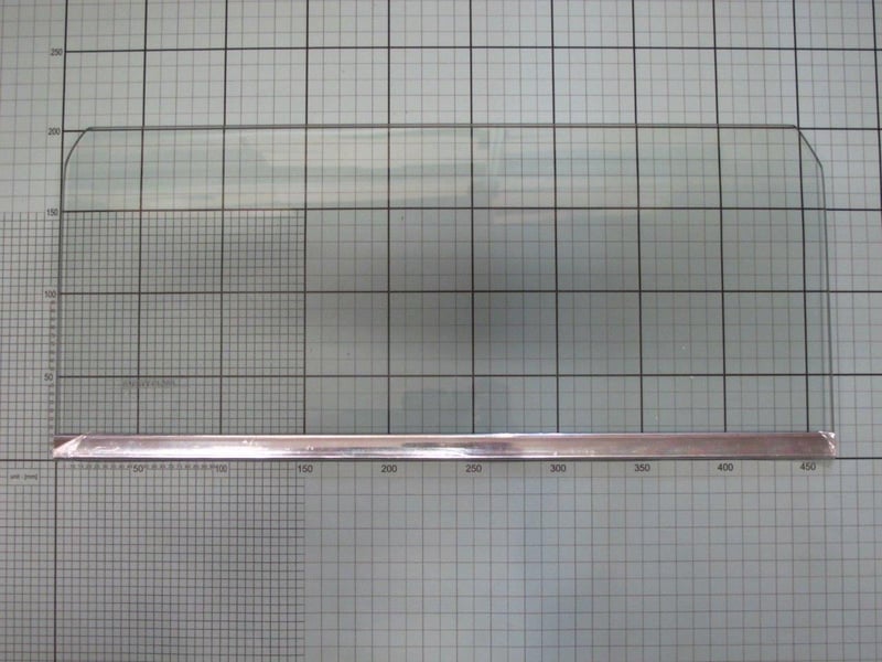 Glasfach 460x200x4 Amica 1033222 für Kühlschrank Amica