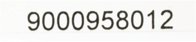 Bedienblende 11001078