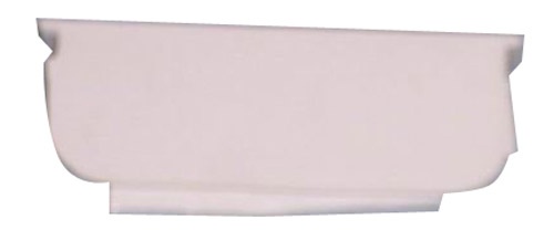 Scharnierabdeckung rechts weiß für Ofen Beko C00916283 Backofen-Zubehör