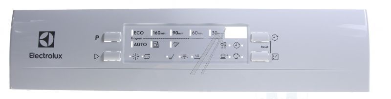 Bedienfeld Weiß für Geschirrspüler Electrolux 140039205459 Bedienblende weiß