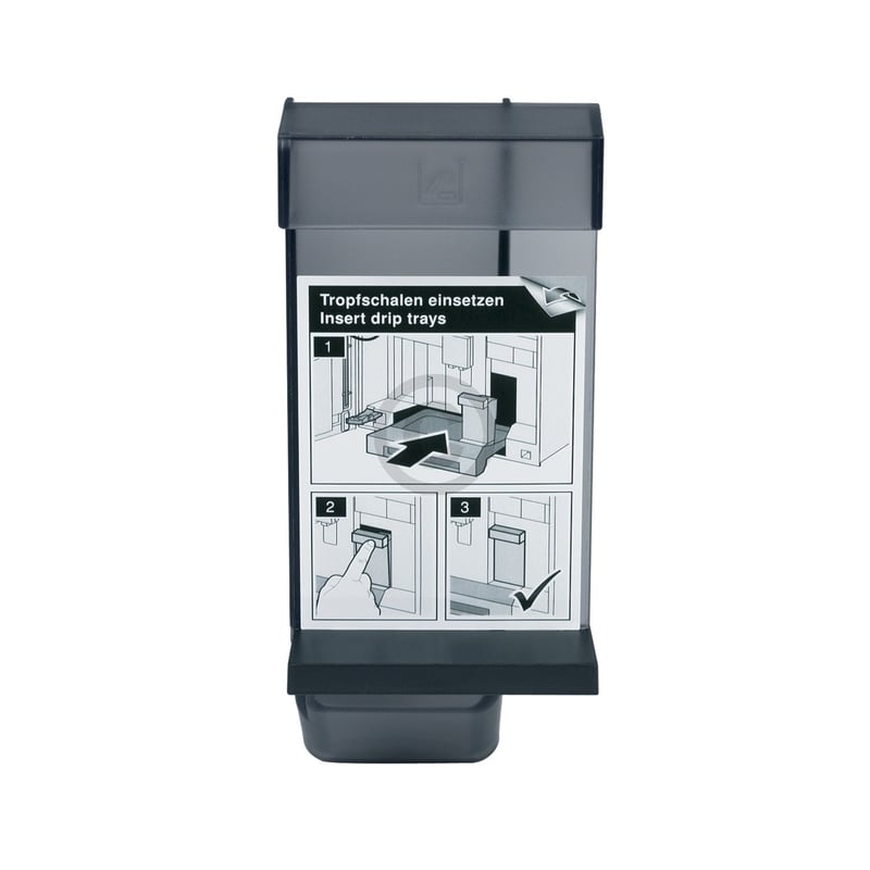 Kaffeesatzbehälter BOSCH 12006144 Tresterbehälter transparentgrau für Kaffeemaschine