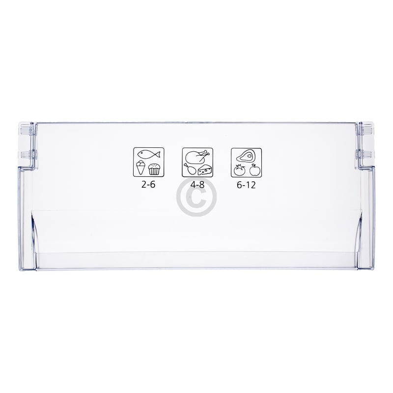 Schubladenblende beko 4397311600 für Gefrierschrank