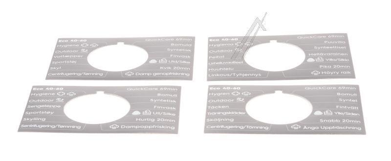 AEG Waschmaschine Programmwählscheibe 140283535080 selbstklebend