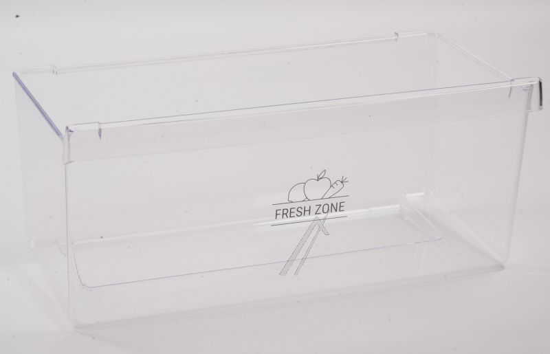 Schublade Fresh Zone für Kühlschrank Whirlpool Indesit 488000668781 Klar, Kunststoff