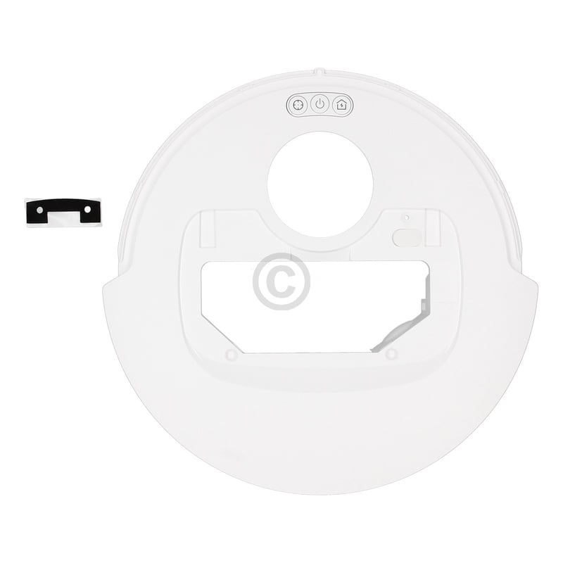 Top cover (white) 201-2499-0227 Ecovacs