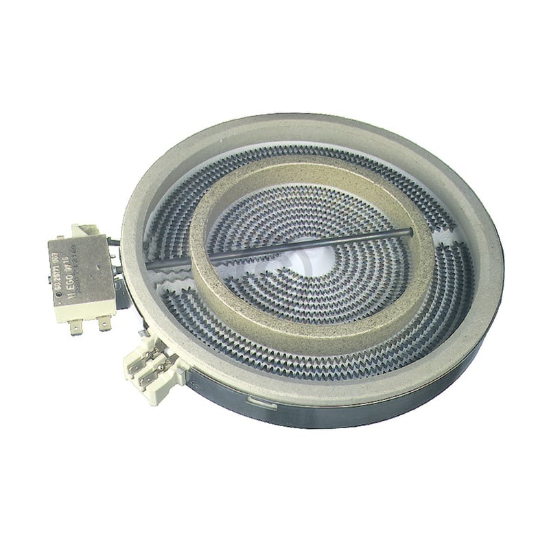 Strahlheizkörper AEG 14005732101/4 Zweikreis 205/120mm EGO 10.51211.084 für Kochfeld Herd