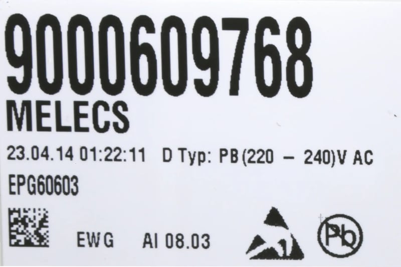 Leistungsmodul programmiert 00653338