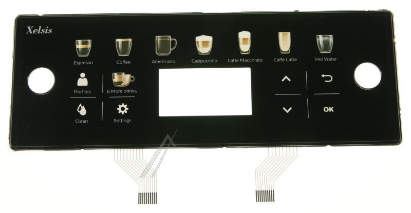 Frontplatten-Kit für Saeco Kaffeemaschine 421941311181 flexibel