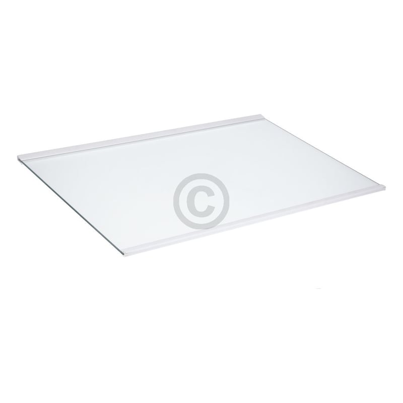 Glasplatte oben für Kühlteil Hisense HK1055271 465x310mm in Kühlschrank KühlGefrierKombination