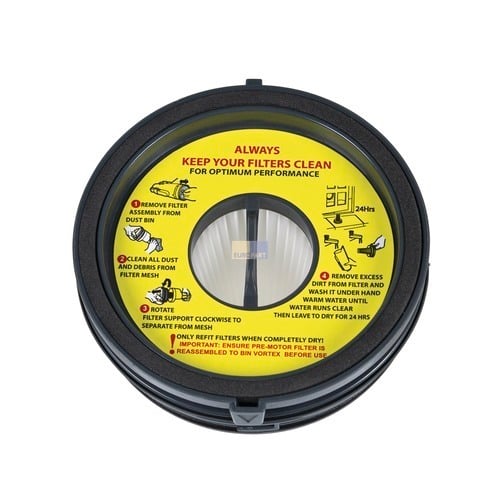 Filter Motorschutzfilter Zylinder Hoover 356013-38 S117 Original für Staubsauger