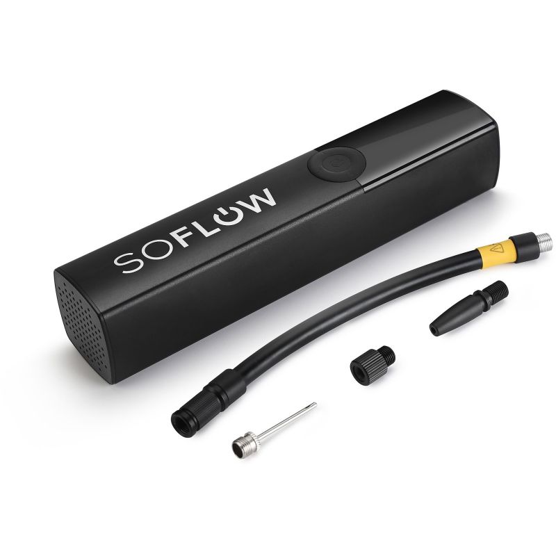 Luftpumpe SoFlow 700.100.09 Pump N Drive schwarz für E-Scooter Fahrräder