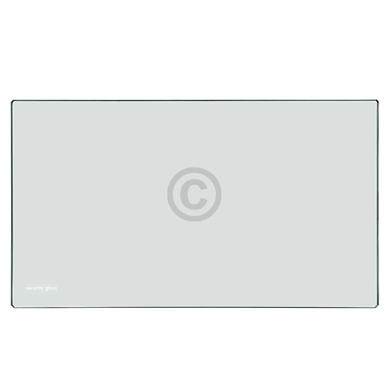 Glasplatte über Gemüsefach Juno 224902004/7 475x272mm in Kühlschrank KühlGefrierKombination