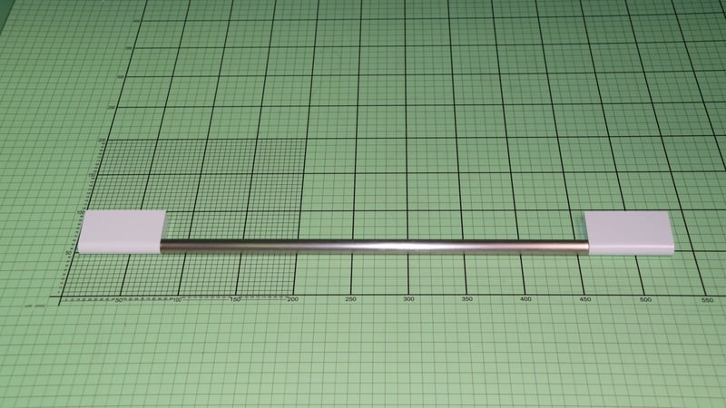 Türgriff FI12 Inox/Weiß für Amica Ofen 8065937 Edelstahl, Weiß