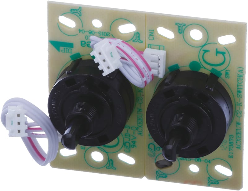 Adapter für Mikrowelle Bosch 10001204 Drehknopf, Platine