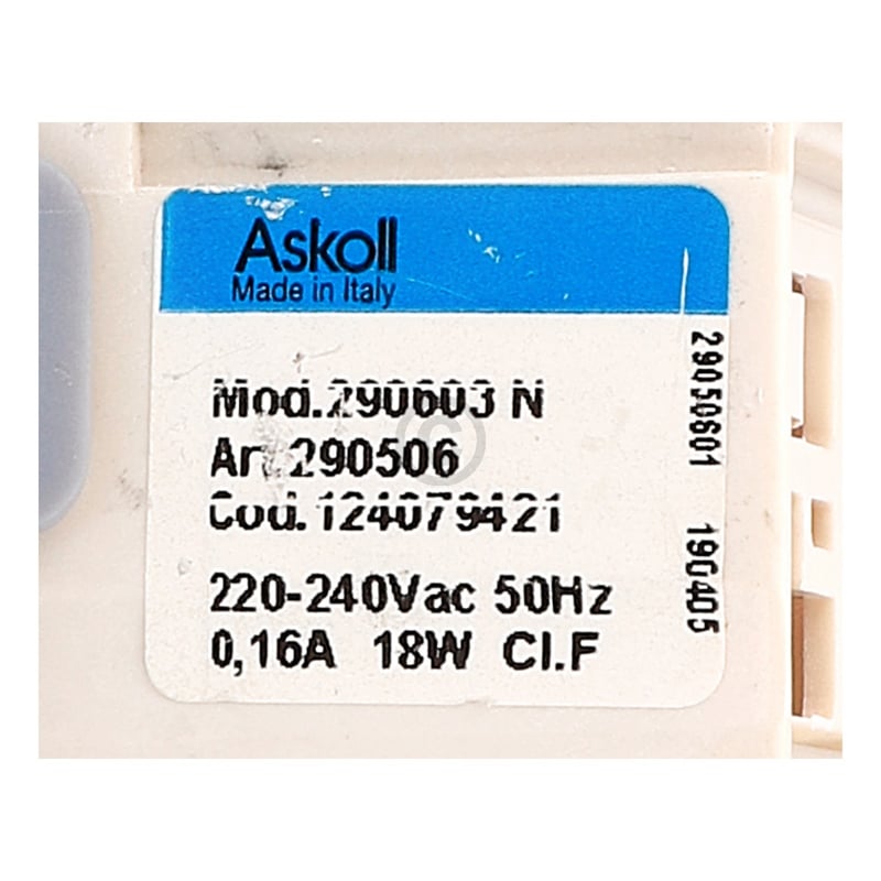 Umwälzpumpe wie AEG 50241445001 Askoll 290603N für Waschmaschine