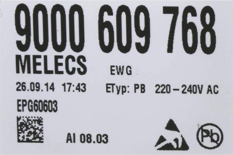 Leistungsmodul programmiert 00652092