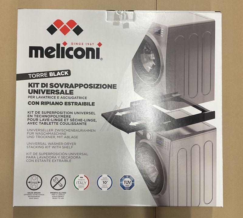 Meliconi Geschirrspüler Zwischenrahmen schwarz, Schublade