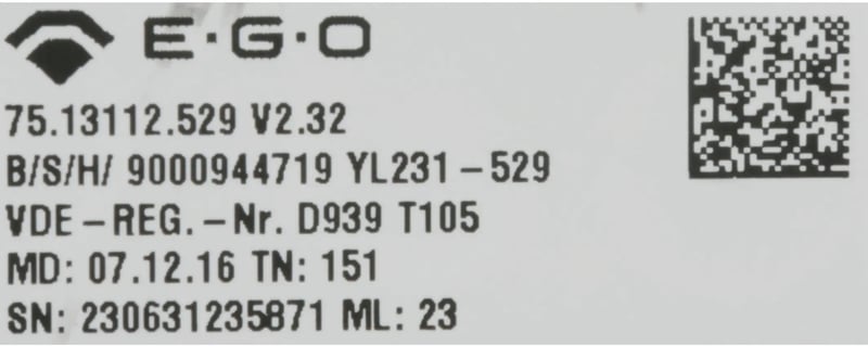 Bedienmodul 11013089