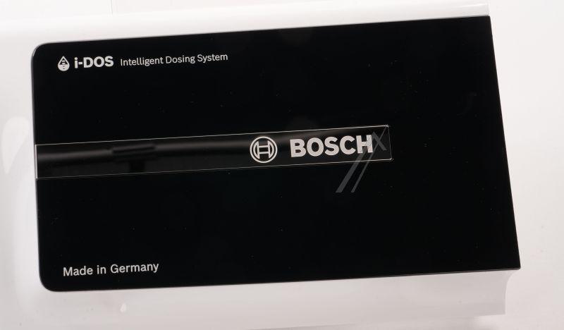 Schalengriff Grundkörper weiß, Front schwarz für Waschmaschine Bosch/Siemens 12050238 iSensoric i-Dos Made in Germany