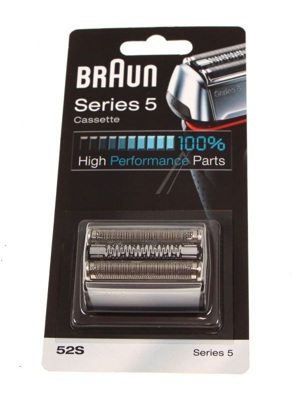Scherkopfkassette 52S Series 5 für Rasierer Braun 80712410 Scherblatt Folie