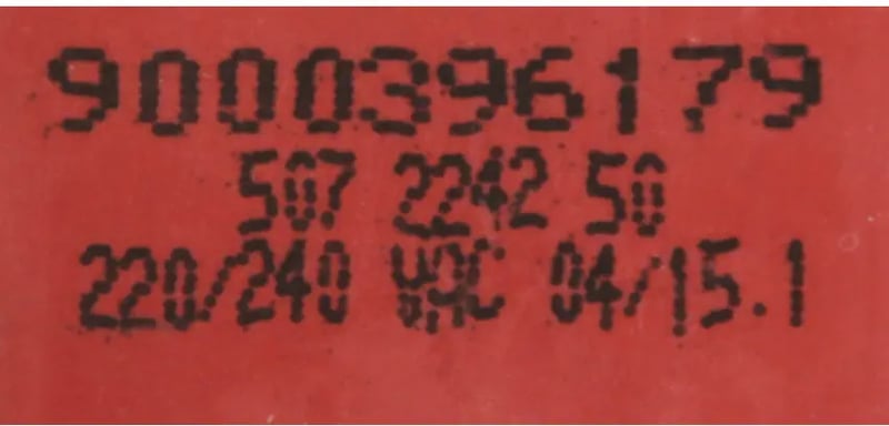 Zündtransformator 00647685