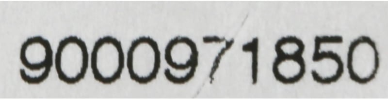 Bedienblende 11003738