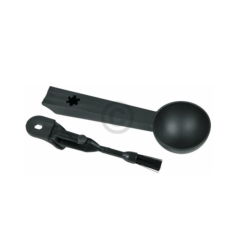 Kaffeepulverlöffel + Reinigungspinsel SIEMENS 00635403 für Kaffeemaschine Kaffeeautomat