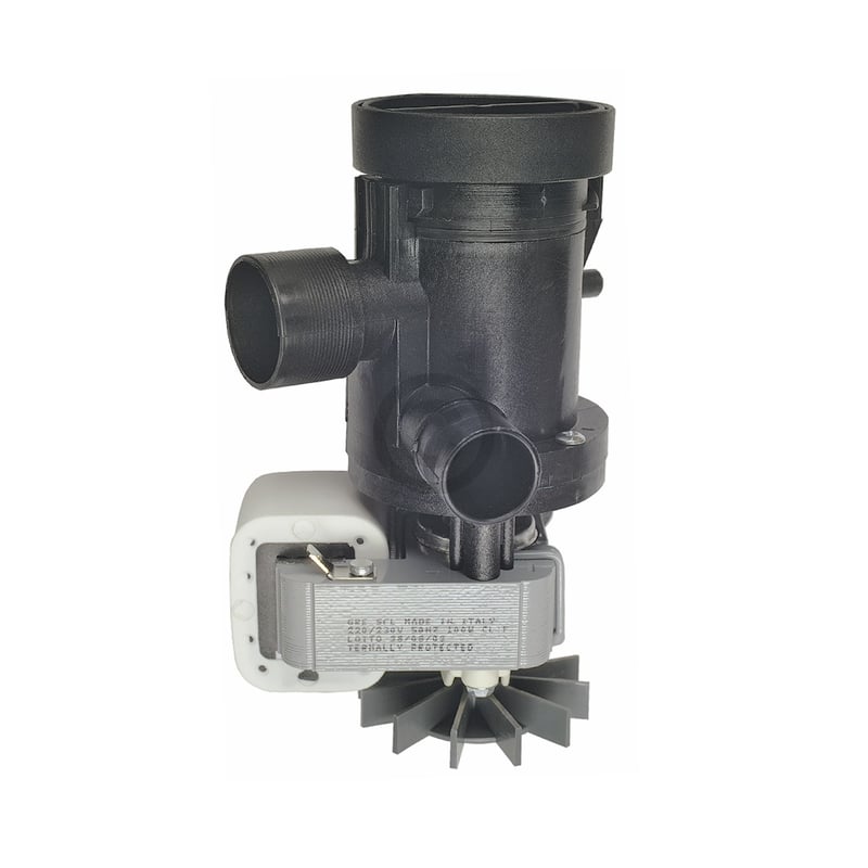 Ablaufpumpe wie AEG 899645430540/1 GRE mit Pumpenkopf und Sieb für Waschmaschine