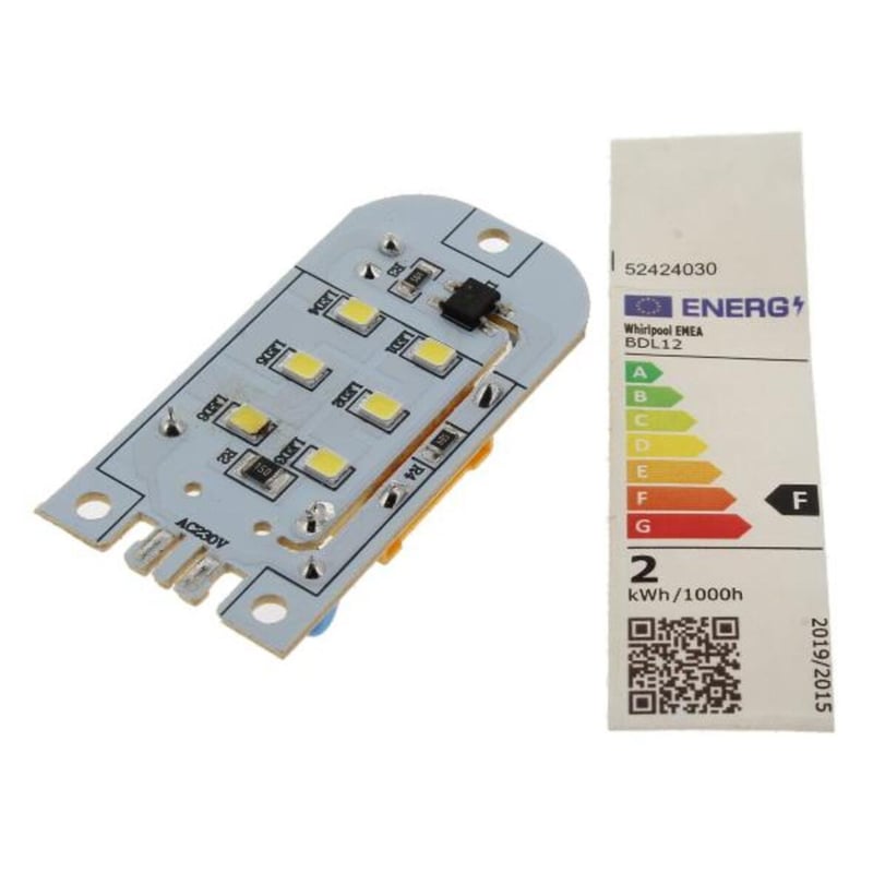LED.GR.YP.ETK.BDL12 AC/WHIRLPOOL C00854537 Bauknecht