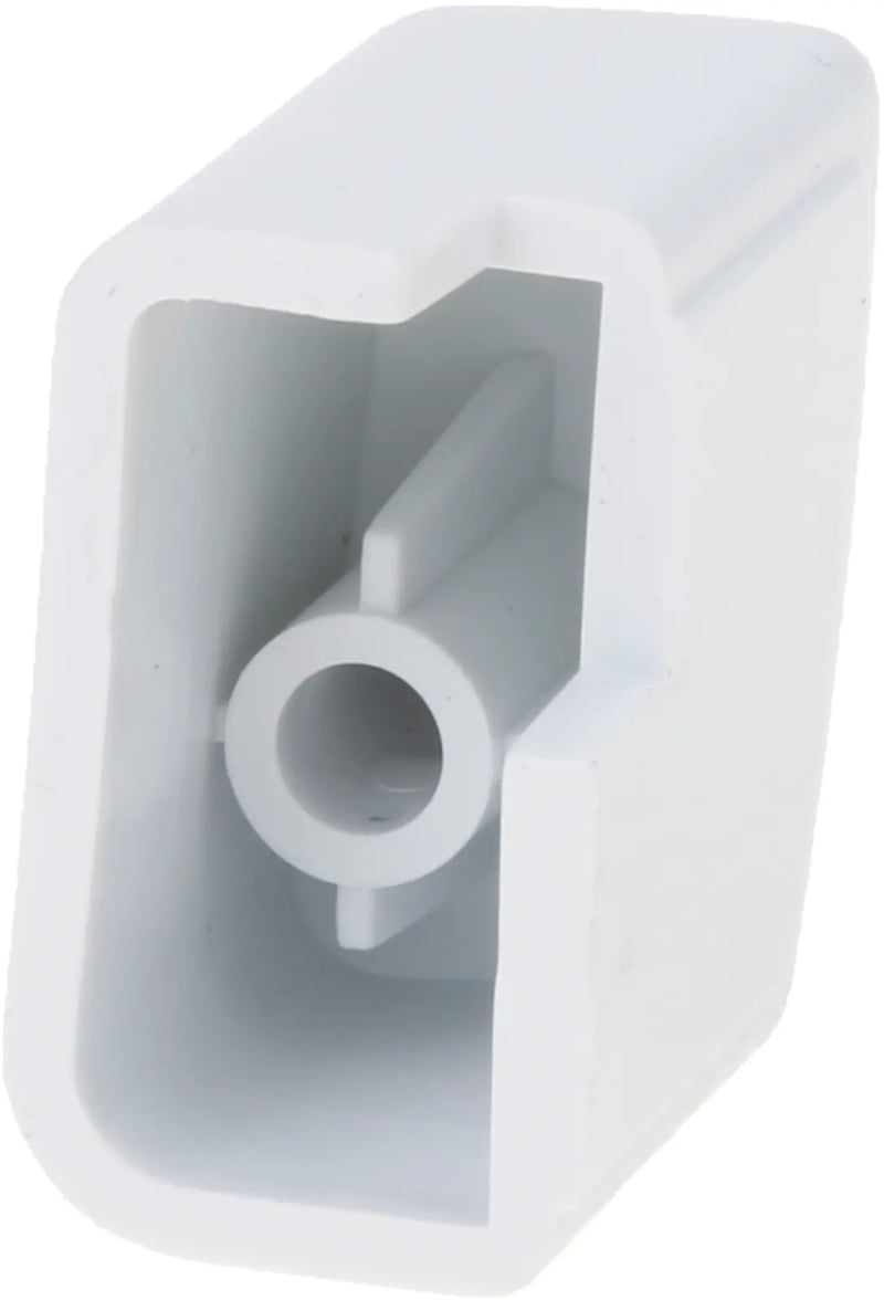 Tastenkappe für Bügeleisen BSH-Gruppe 00612195 Druckknopf, weiß