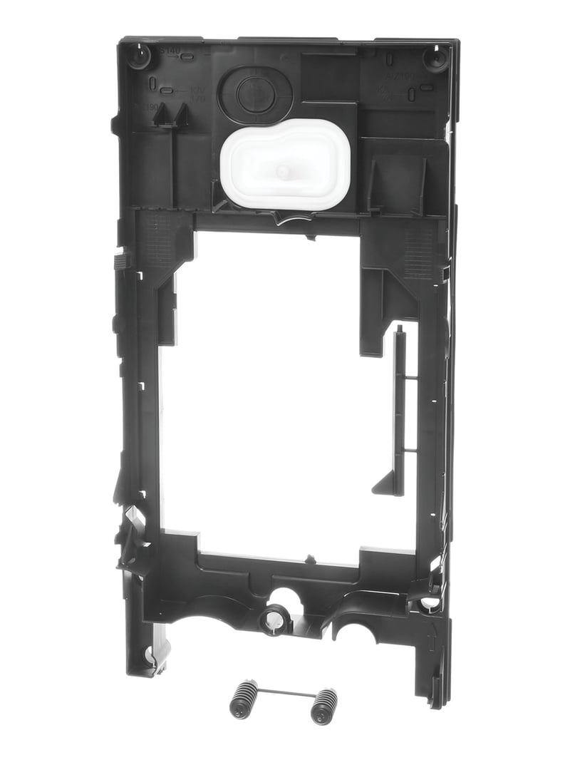 Rückwand für Bosch/Siemens/Neff Geräte 11012255 Kunststoff schwarz
