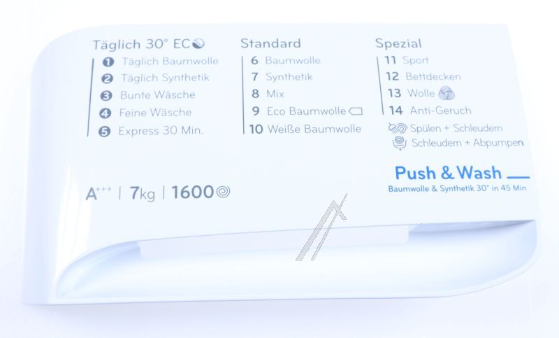 Waschmaschinen-Schubladengriff Whirlpool 488000517868 weiß