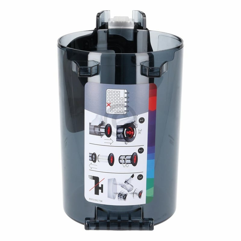 Staubbehälter SCHWARZ-TRANSPARENT 12037880