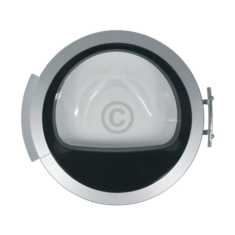 Türe SIEMENS 11012061 mit Glas Türring Frontscheibe Scharnier Haken für Trockner