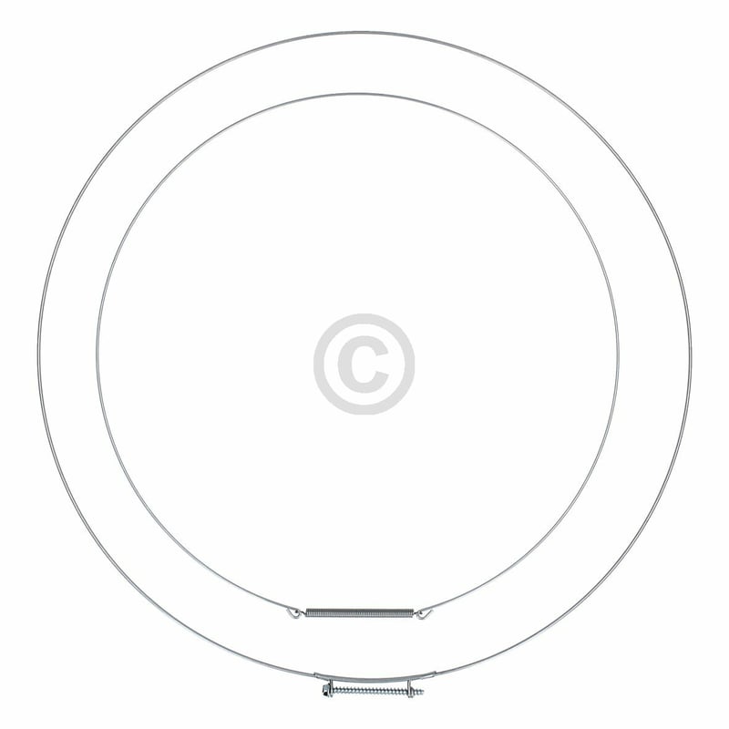 Türmanschette mit Spannringen BOSCH 23002614 für Waschmaschine