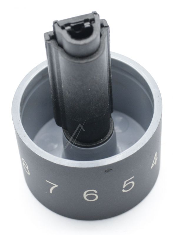 Versenkknebel für Amica Ofen 9073015 Schwarz/Inox