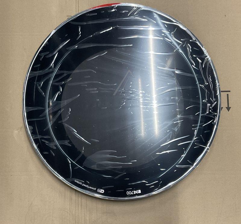 Fensterrahmen Chrom für Waschmaschine Bosch Siemens 11063827 Flansch Bullauge