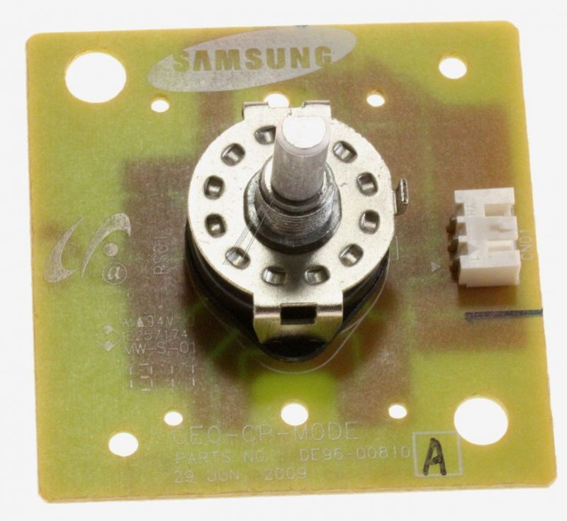 Drehschalter Baugruppe für Ofen Samsung DE9600810A Modus Steuerung