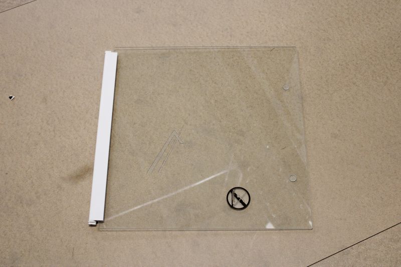 Beko Ofenklappe Glas C00893486 Oberteil