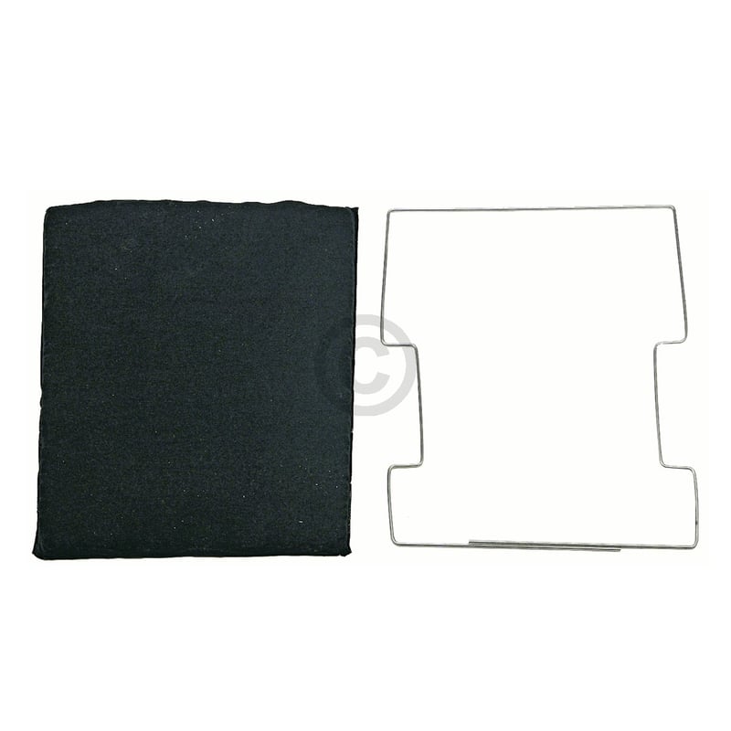 Kohlefiltermatte Wpro 484000008571 Type20 219x182mm für Dunstabzugshaube Wpro
