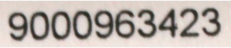 Bedienblende 11005309