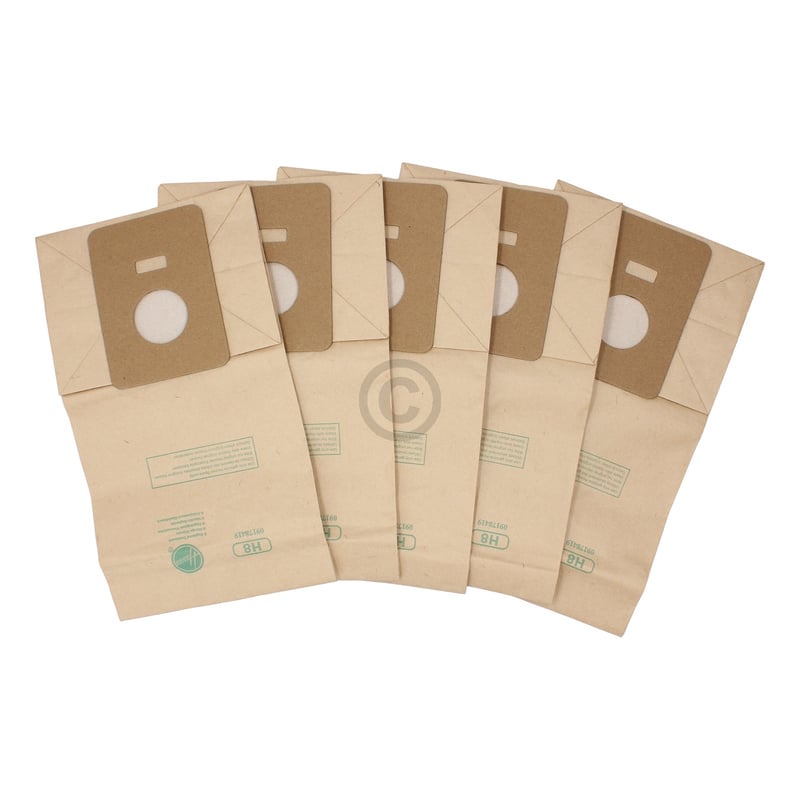 Filterbeutel HOOVER H8 09178419 für Bodenstaubsauger 5Stk