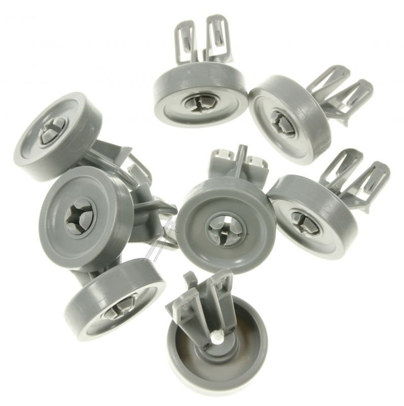 Unterkorbrollen für Bauknecht Geschirrspüler Com 8 Stück Laufrollen