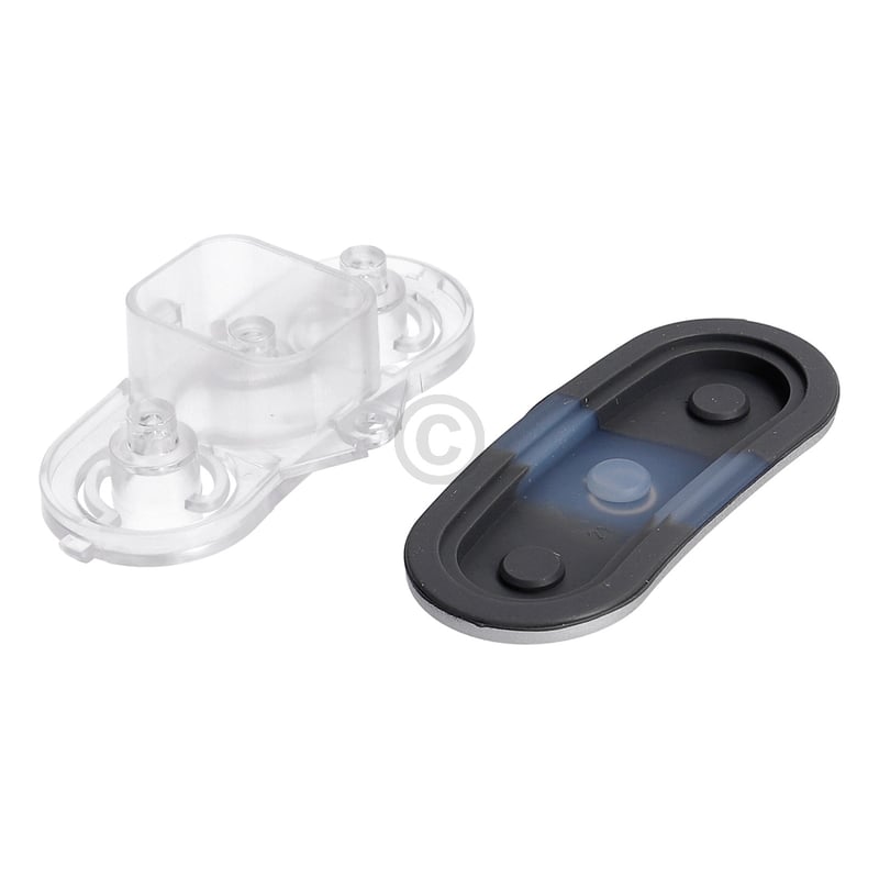 Auto Button assembly (white) 201-2499-0224 Ecovacs